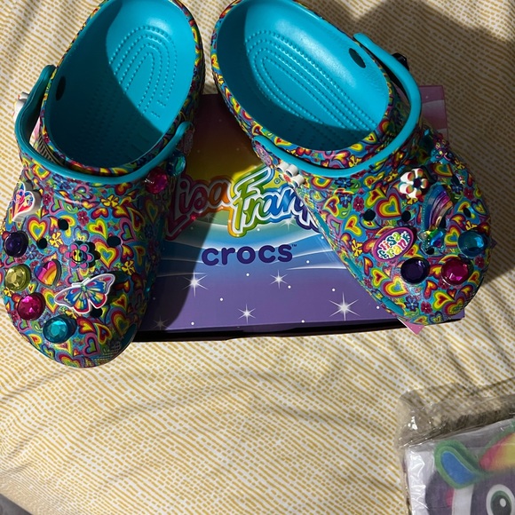 Lisa Frank crocs and backpack - Picture 4 of 4